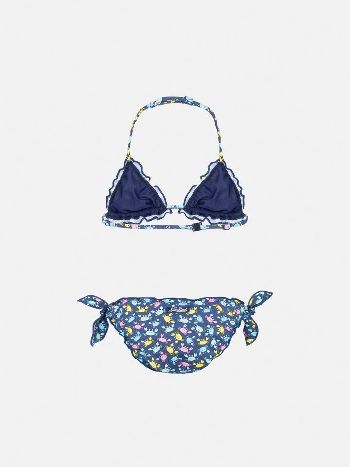 Cris classic triangle bikini with crab print - MC2 Saint Barth