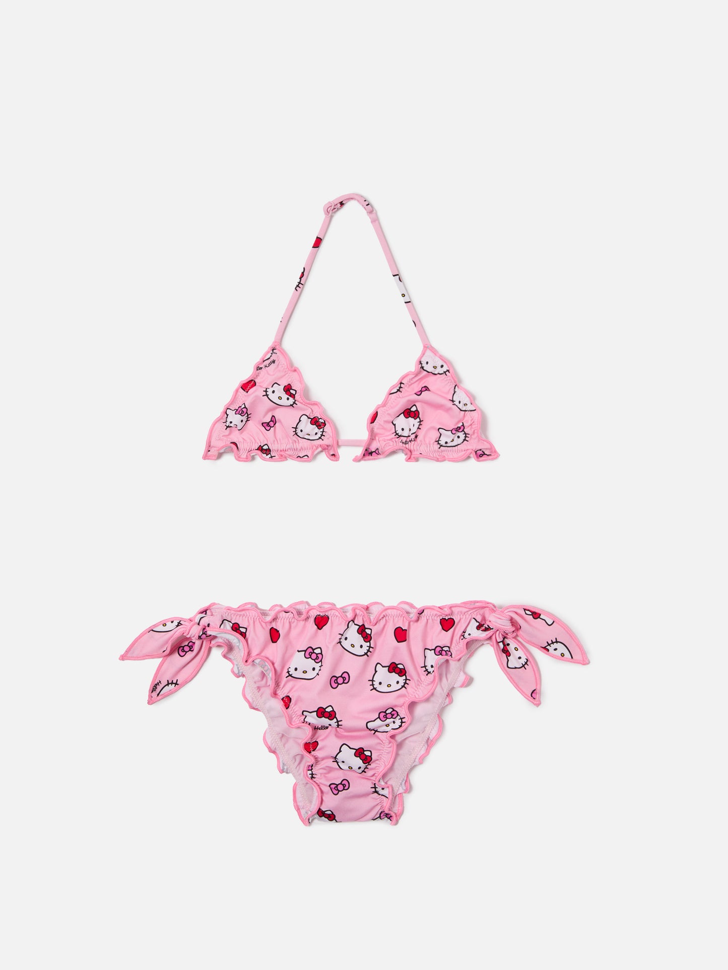 Bikini Cris rosa con stampa Hello Kitty all-over | Special Edition