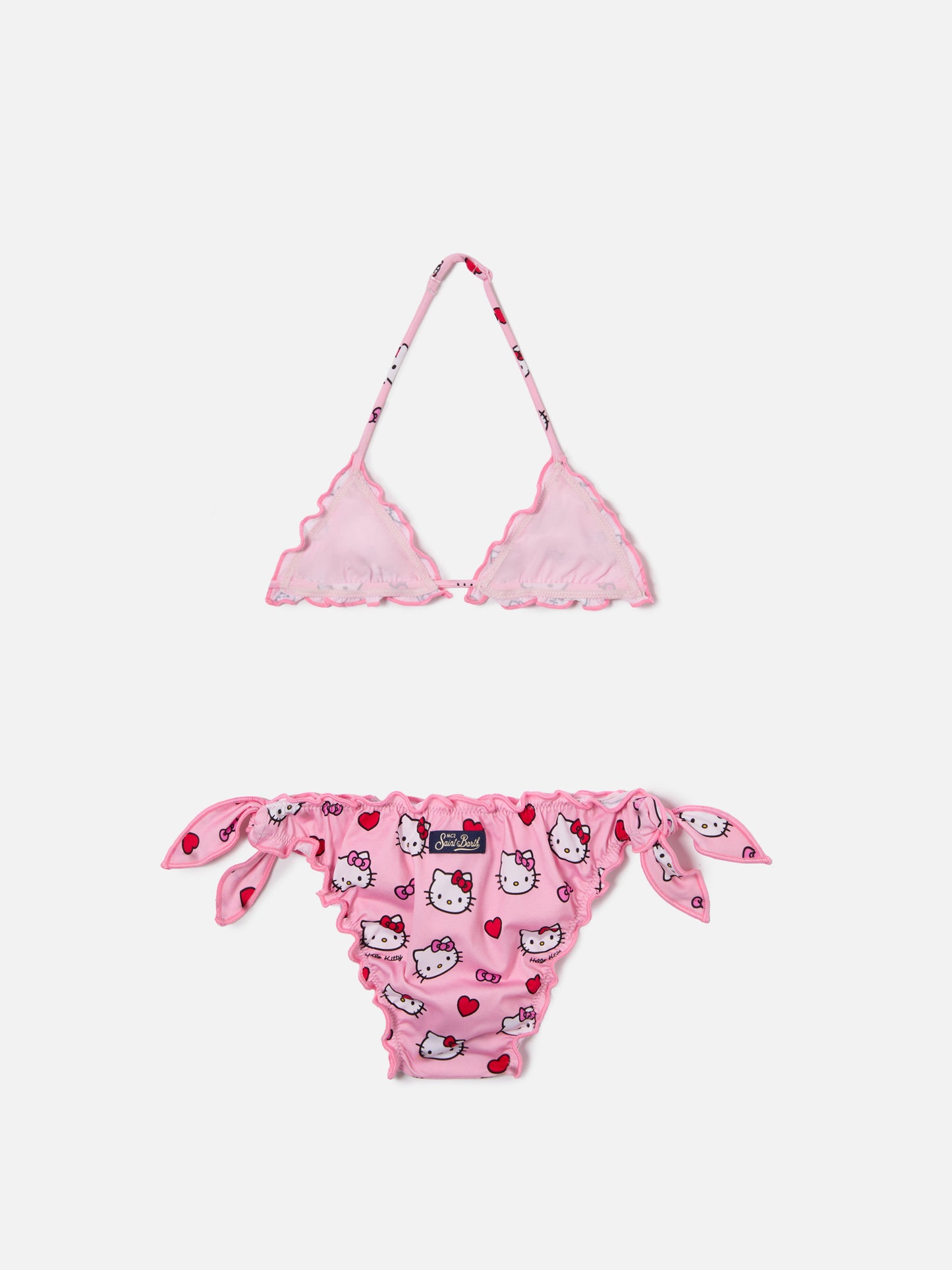 Bikini Cris rosa con stampa Hello Kitty all-over | Special Edition