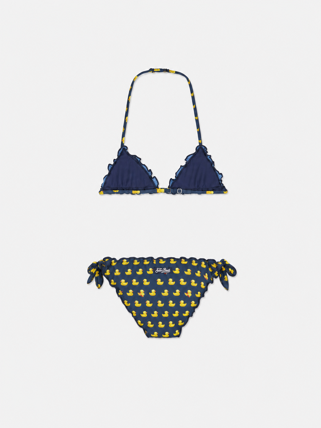 Mädchen-Triangel-Bikini mit Print 