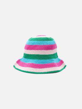 Cloche da donna all'uncinetto