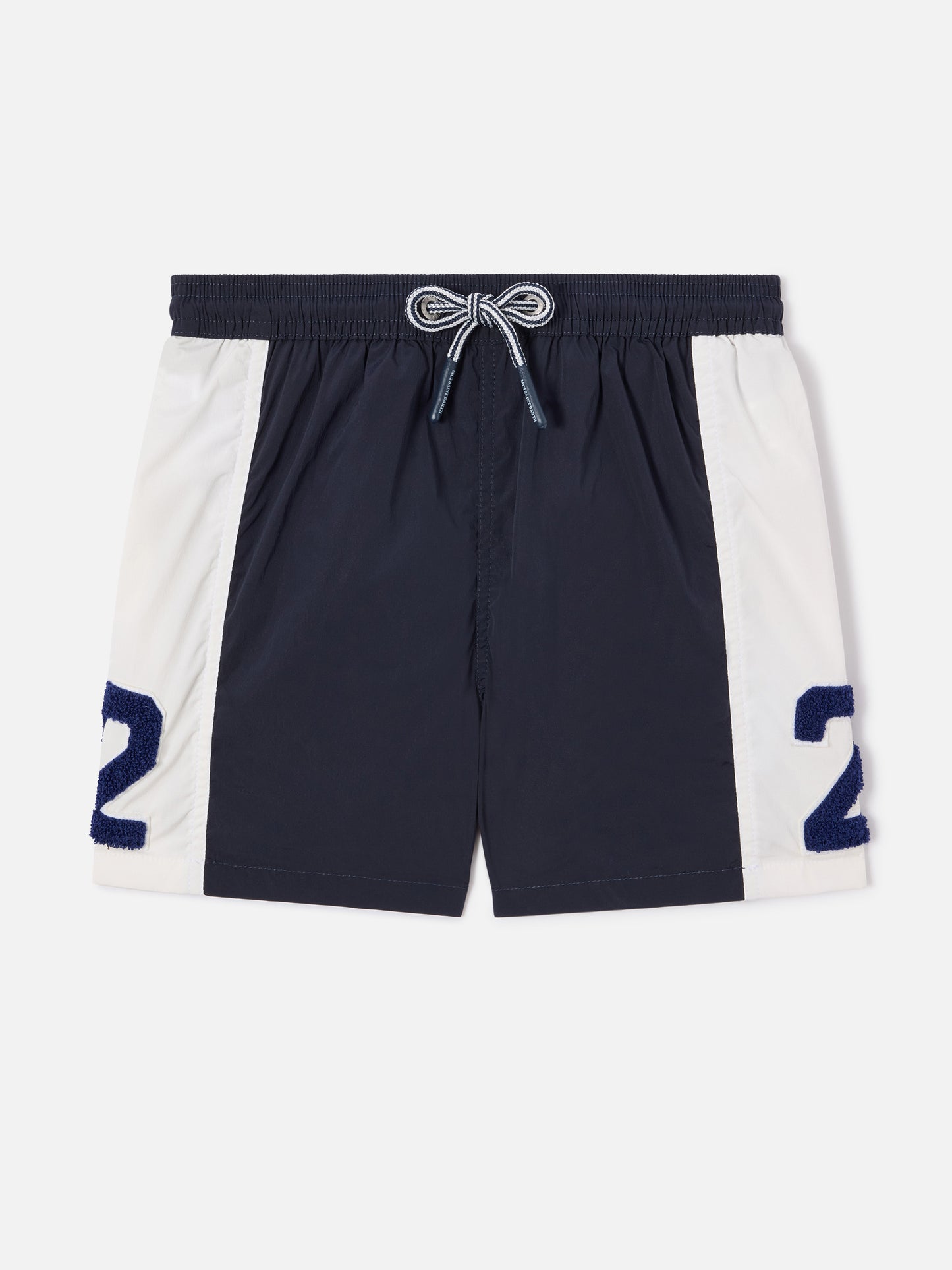 Badeshorts Cup Jr mit Streifen und Patch 