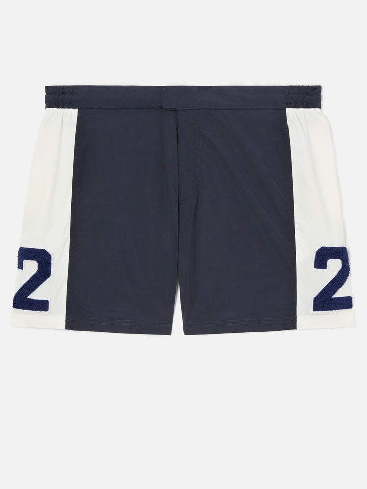 Swim shorts Cup with bands and patch