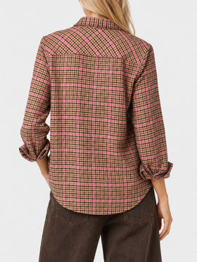 Sobrecamisa Deer pied de poule 