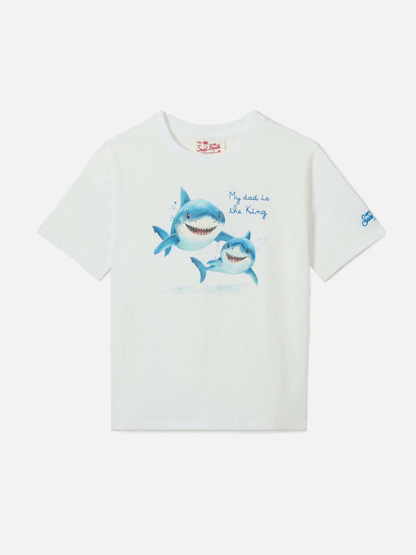 Camiseta Denver Jr con bordado My Dad Is The King! 