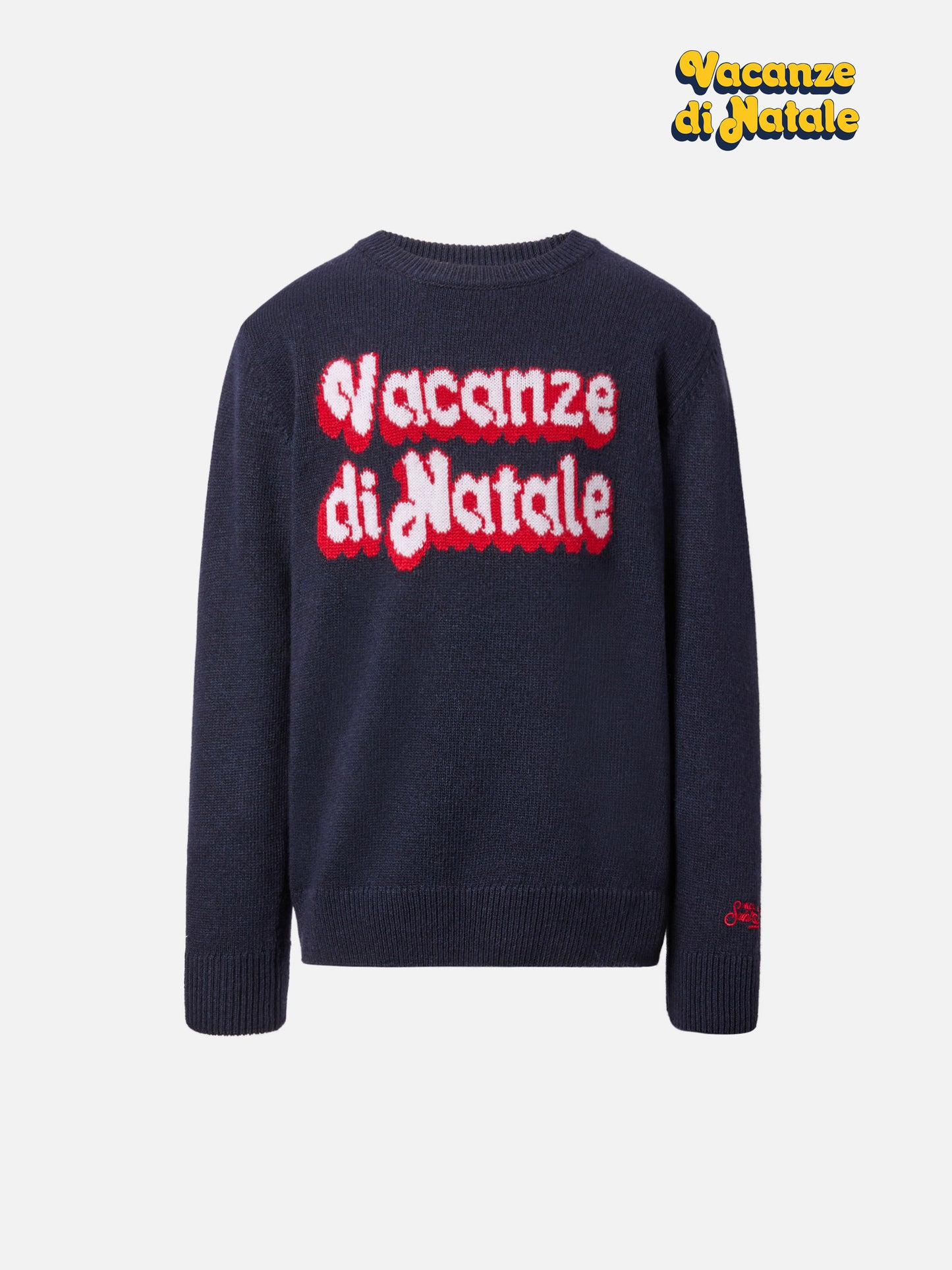 Maglione Douglas in misto cashmere  con jaquard Vacanze di Natale | VACANZE DI NATALE SPECIAL EDITION