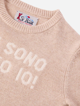 Maglione Douglas  in misto cashmere con jacquard Non sono stato io!