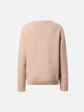 Maglione Douglas  in misto cashmere con jacquard Non sono stato io!