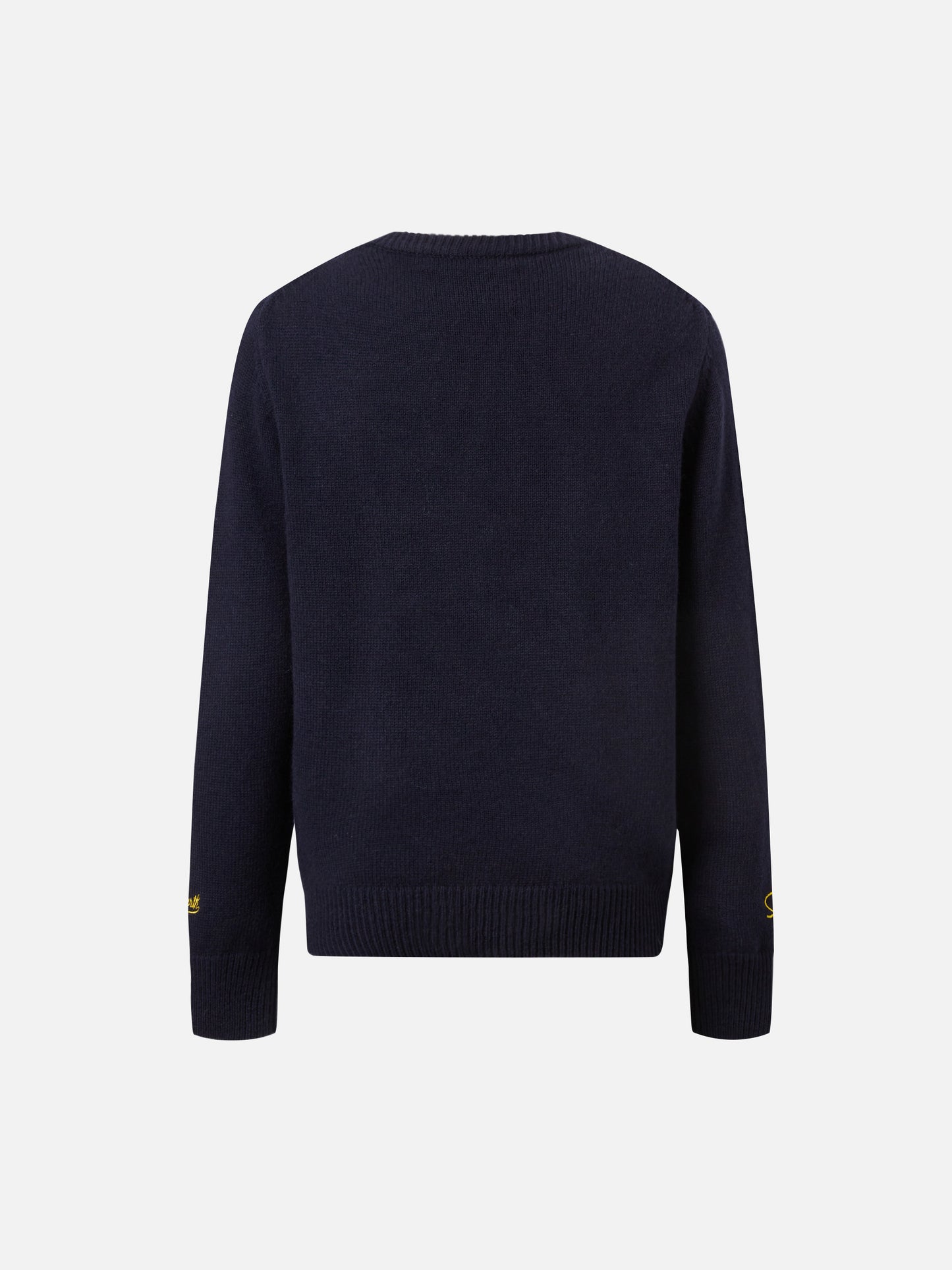 Crewneck  Douglas with Barth Simpson jacquard and embroidery | THE SIMPSON SPECIAL EDITION