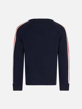 Boy crewneck sweater with Woodstock print | WOODSTOCK - PEANUTS™ SPECIAL EDITION