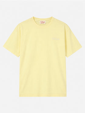 Light yellow Dover T-shirt with logo embroidery