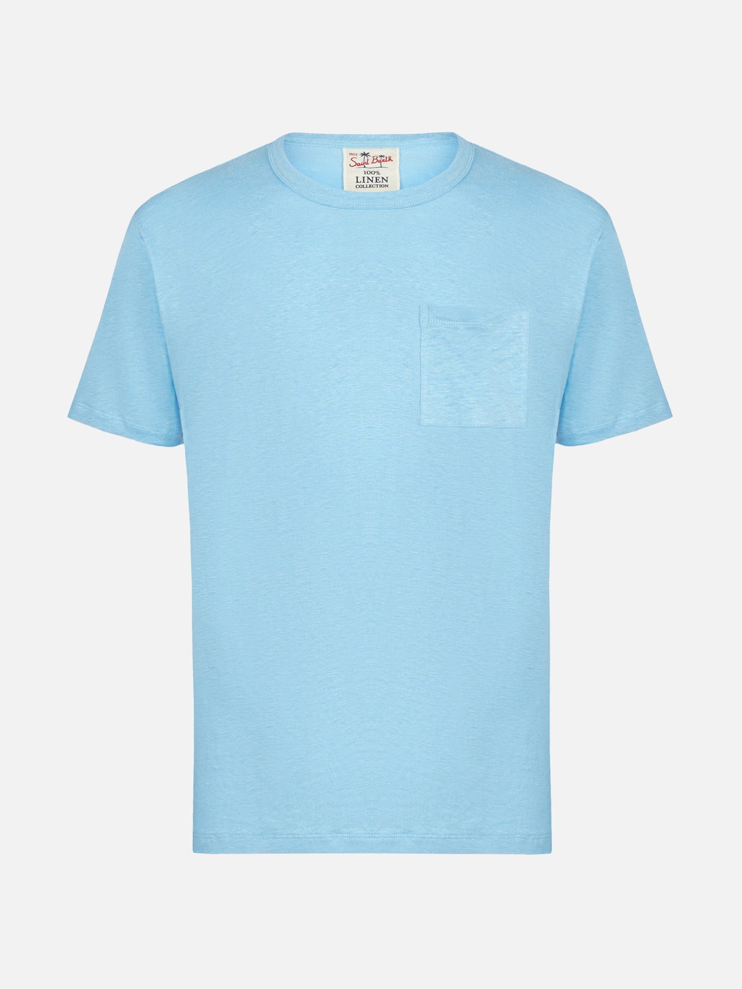 Light blue linen Ecstasea T-shirt