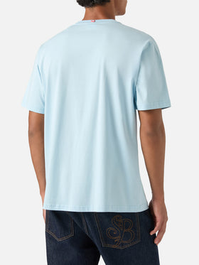 Leichtes blue Baumwoll-T-Shirt Every 