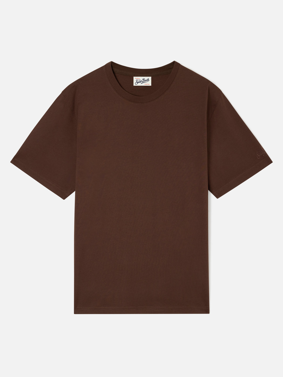 T-shirt marrone in cotone Every