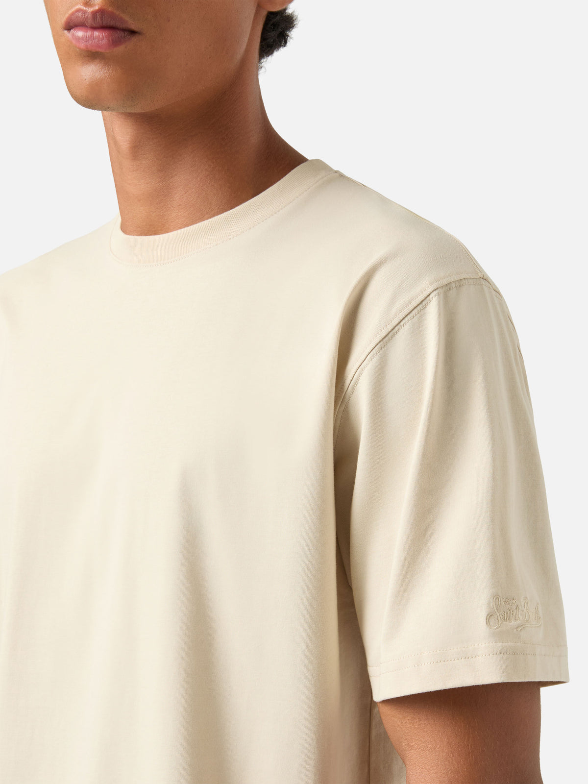 T-shirt Every beige in cotone