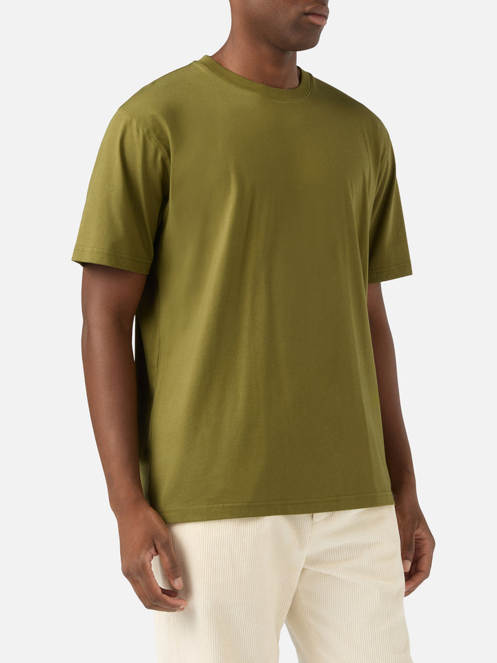 Camiseta Every de algodón verde militar 
