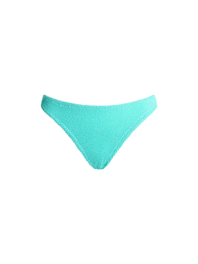Woman water green classic crinkle swim briefs Elise - MC2 Saint Barth