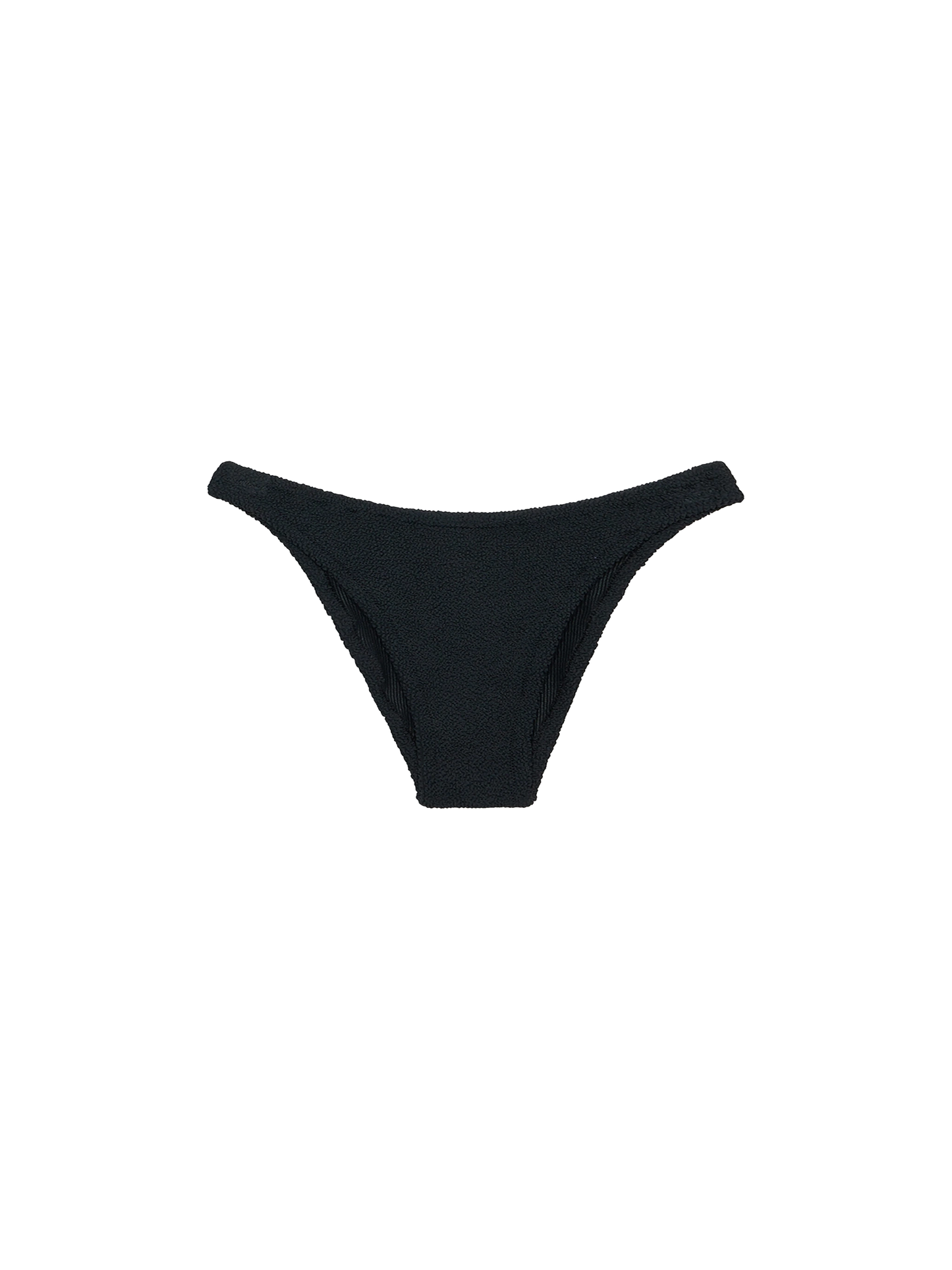 Elise classic black crinkle swim briefs - MC2 Saint Barth
