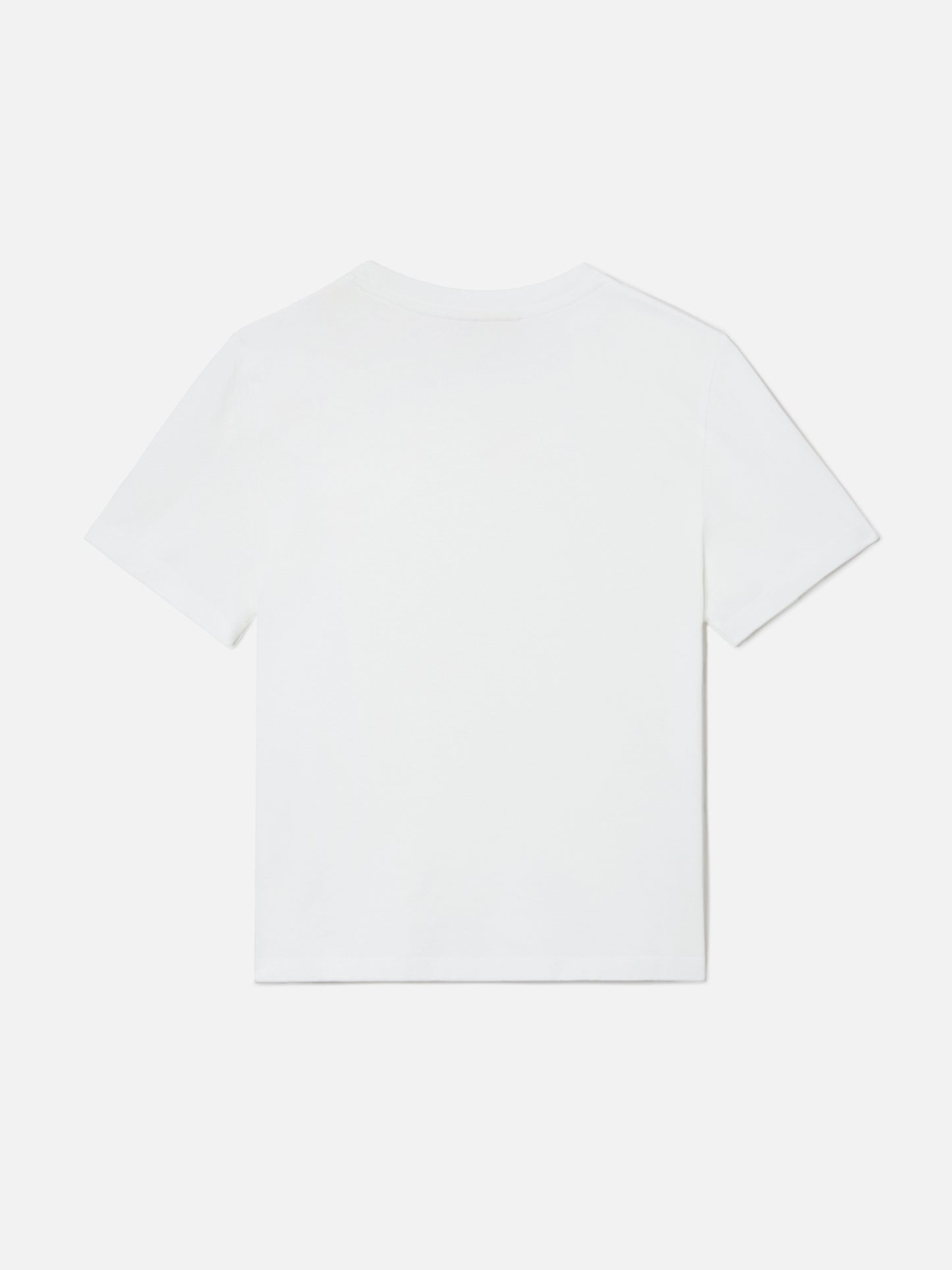 Camiseta Elly de algodón blanco con bordado Selfie Queen 