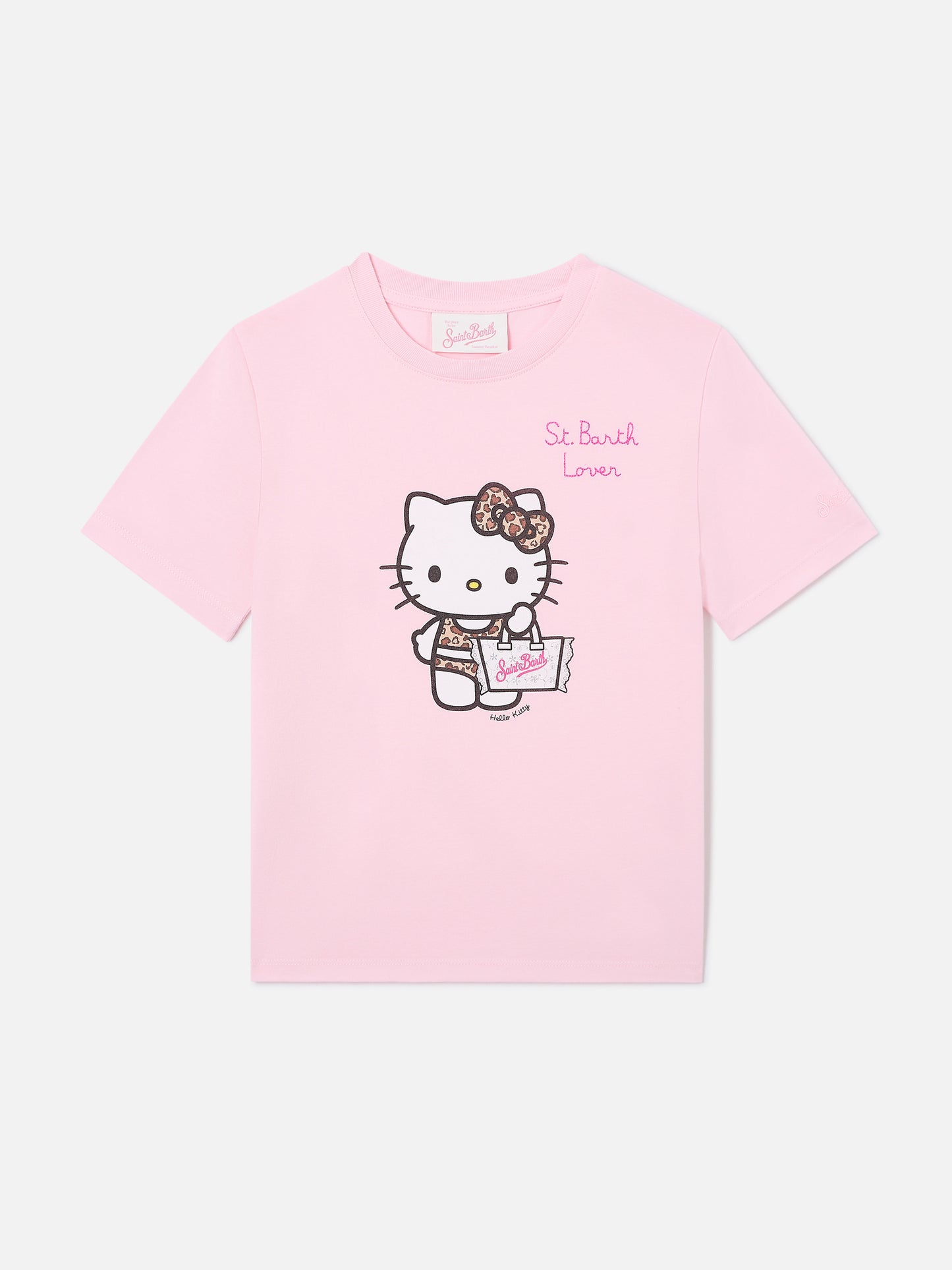 T-shirt Elly avec imprimé et broderie Hello Kitty | Édition spéciale 