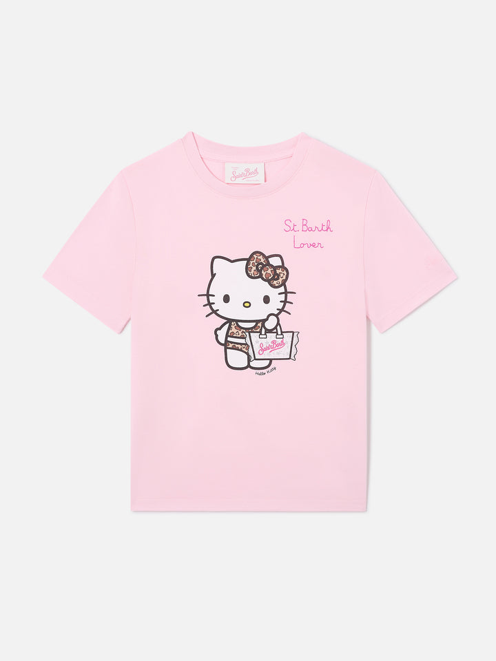 T-shirt Elly avec imprimé et broderie Hello Kitty | Édition spéciale 