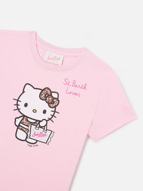 T-shirt Elly avec imprimé et broderie Hello Kitty | Édition spéciale 