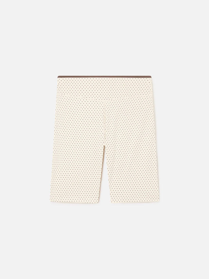 Legging Eloira à micro-imprimé à pois 