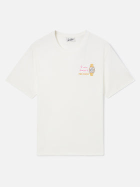 Camiseta Off white Emilie con bordado Il Mio Tempo è Prezioso 