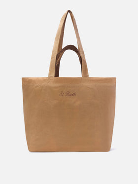 Gewachste Nut Essential tote-Tasche mit Logostickerei 
