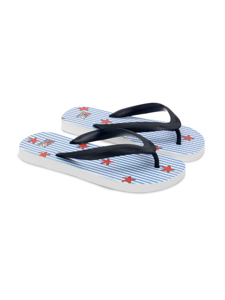 Flip flops with starfish print - MC2 Saint Barth