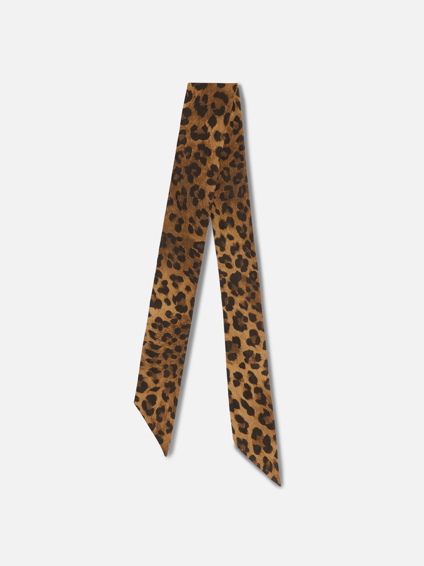 Foulard bandana en coton à imprimé léopard animalier 