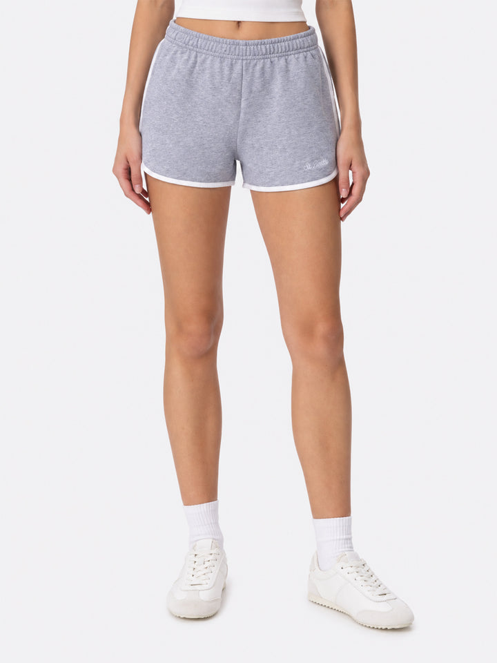 Francine cotton shorts with contrast piping