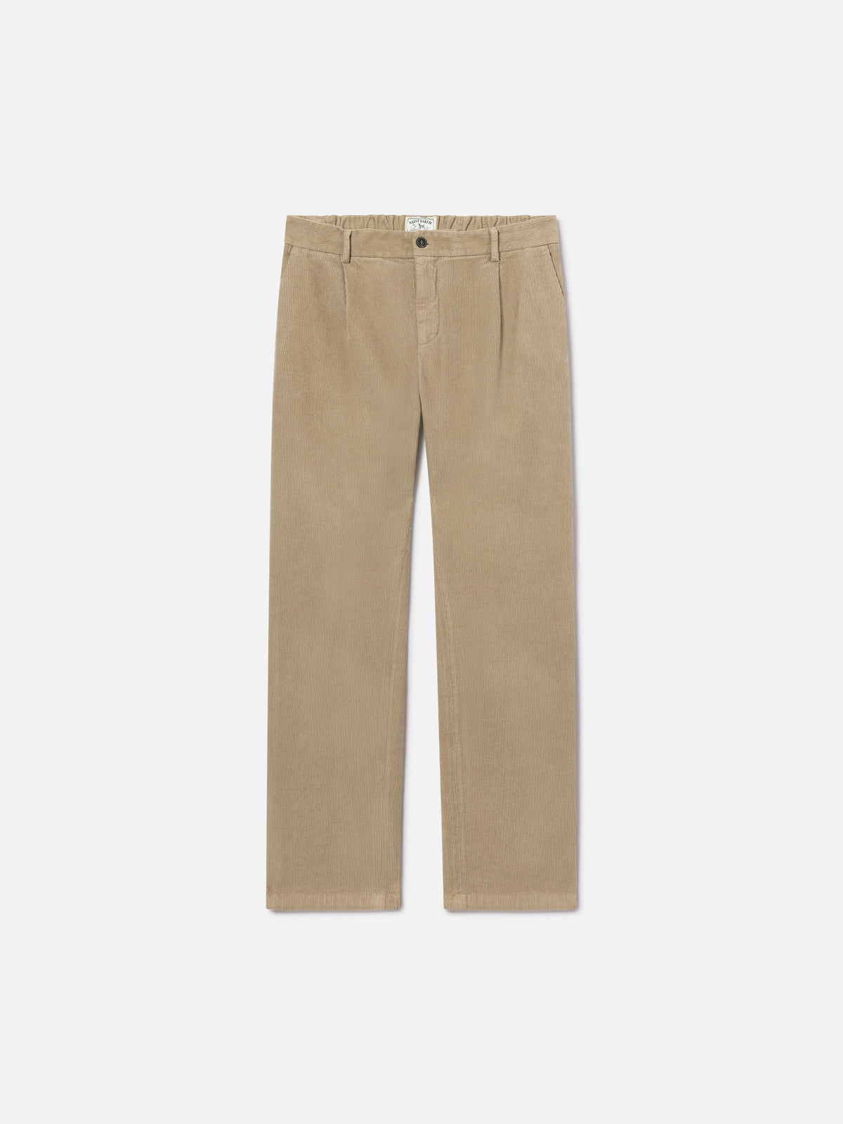 Pantalon en velours côtelé Beige Fuji 