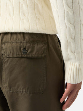 Pantalon ciré Fuji vert militaire 