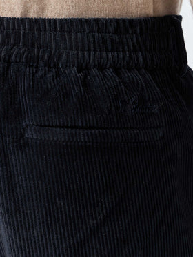 Man navy blue corduroy pants Fuji - MC2 Saint Barth