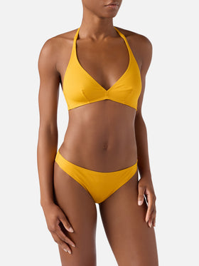 Bikini Gala en ocre liso 