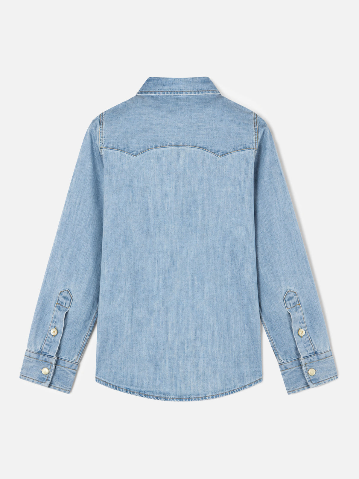 Light blue Greg Jr denim western shirt