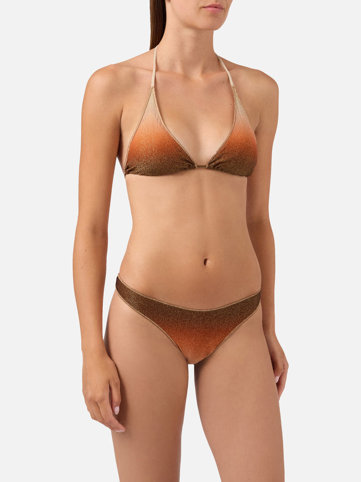 Bikini Guiana Naomi Overlock degradé lurex 