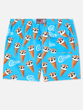 Klassische Herren-Badeshorts mit Algida-Aufdruck | ALGIDA® SONDEREDITION