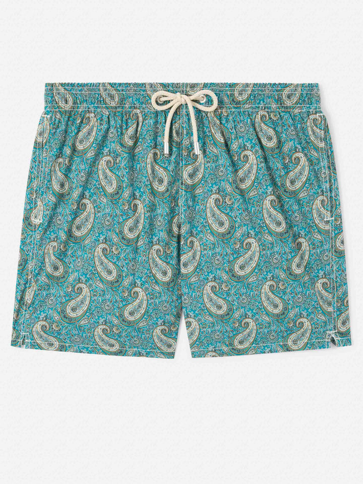 Costume Gustavia in fantasia cashmere | Made with Liberty Fabric