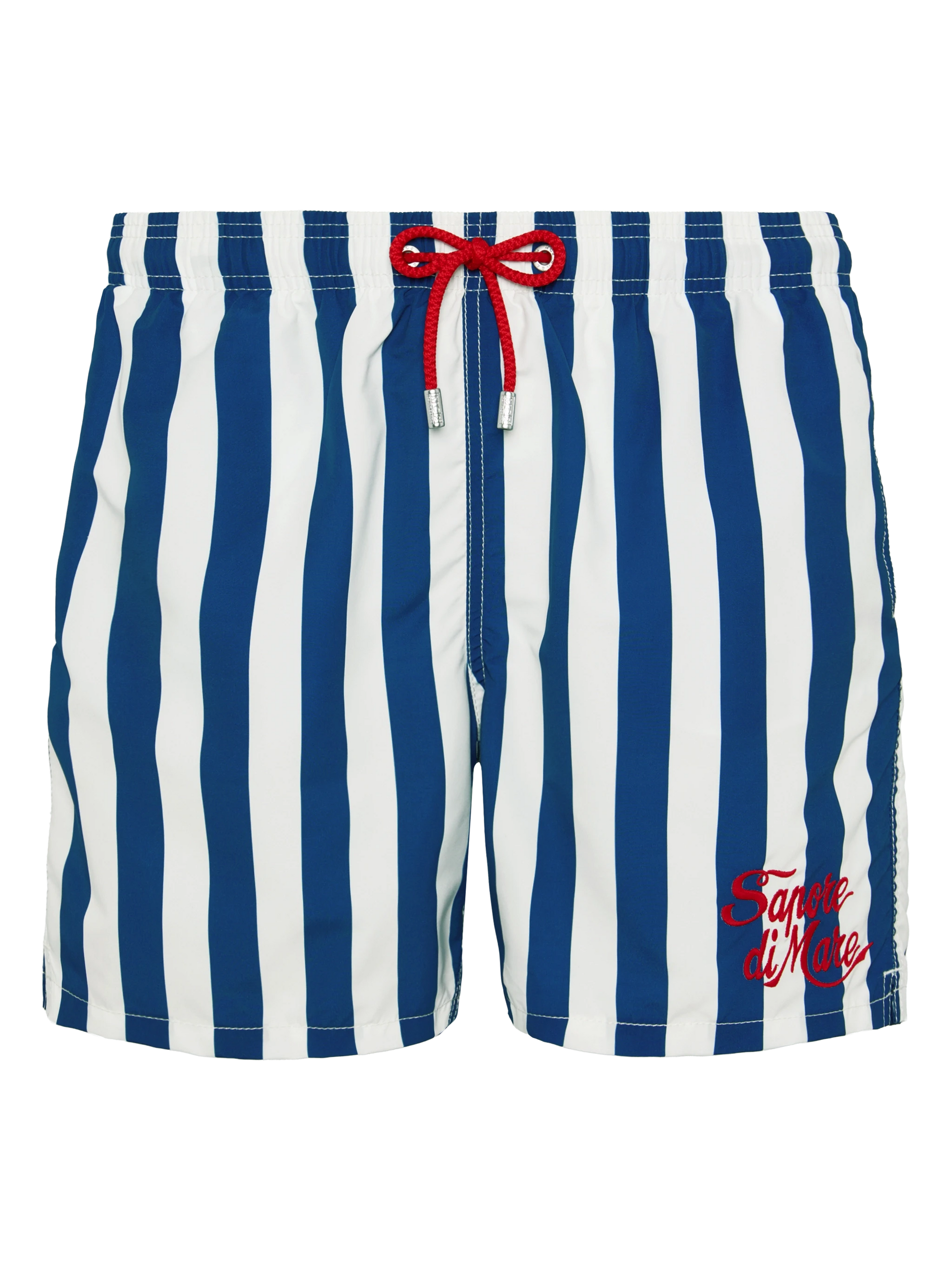 Mid-length Gustavia swim-shorts with Sapore di Mare embroidery | SAPORE DI MARE SPECIAL EDITION - MC2 Saint Barth