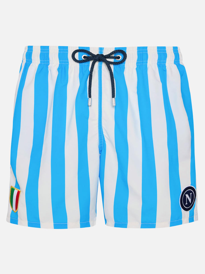 Costume mare lunghezza media Gustavia con stampa Napoli | SSC NAPOLI SPECIAL EDITION