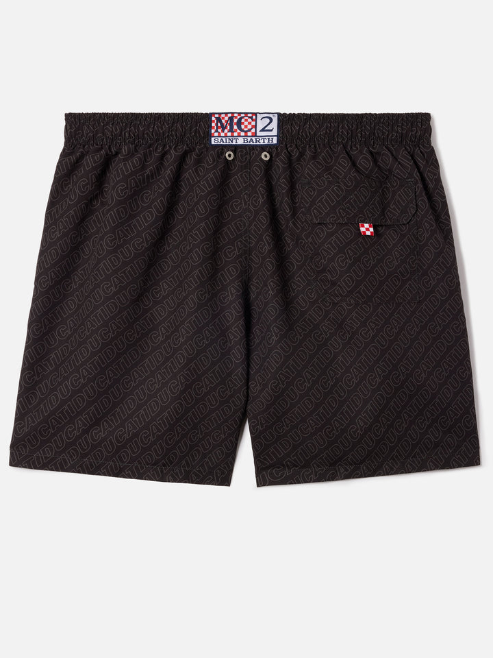 Gustavia swim shorts with Ducati print | Special Edition
