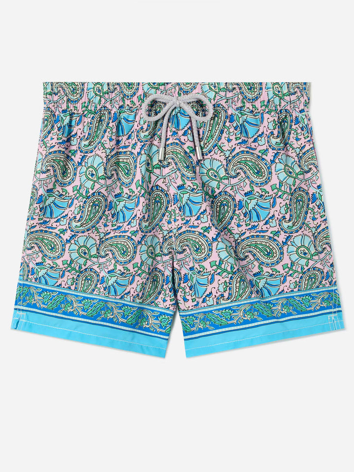 Gustavia swim shorts with paisley print | Special Edition