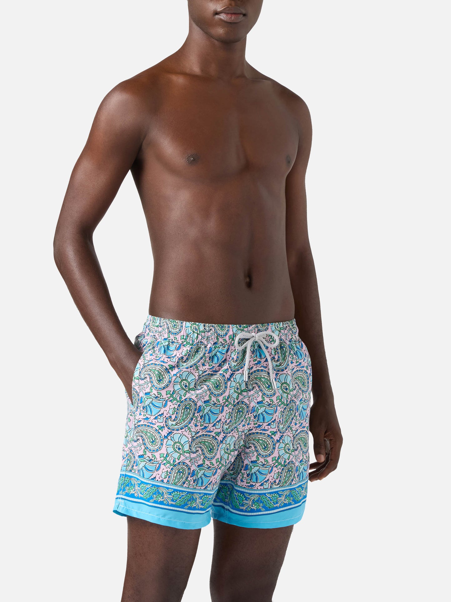 Gustavia swim shorts with paisley print | Special Edition