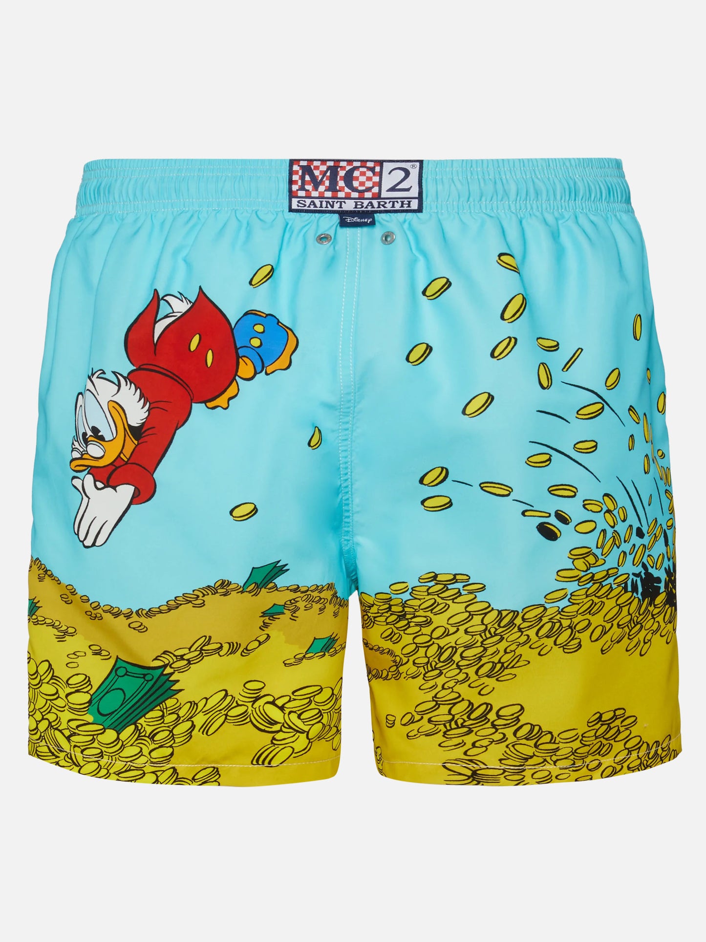 Costume mare lunghezza media Gustavia con stampa Zio Paperone | DISNEY® SPECIAL EDITION