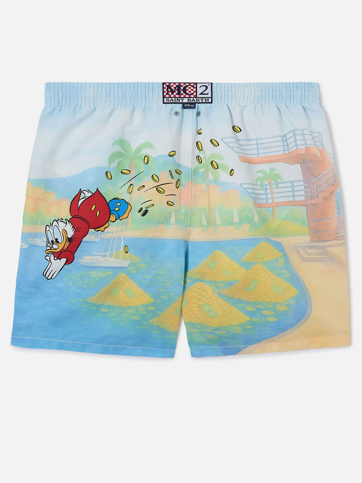 Short de bain Gustavia avec imprimé Scrooge et Montecarlo habituè | DISNEY SPECIAL EDITION 
