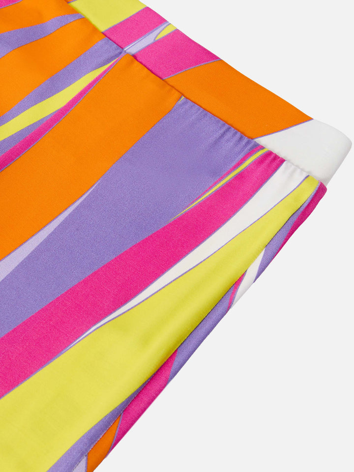 Ausgestellte Hose von Gwenda Jr mit Wellenmuster