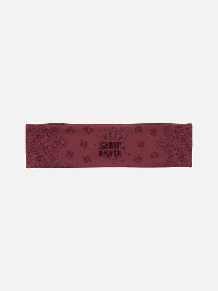 Fascia per capelli Studio con stampa bandana