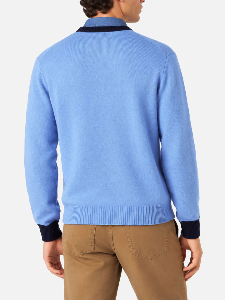 Crewneck-Pullover mit „Tequila à gogo“-Stickerei 